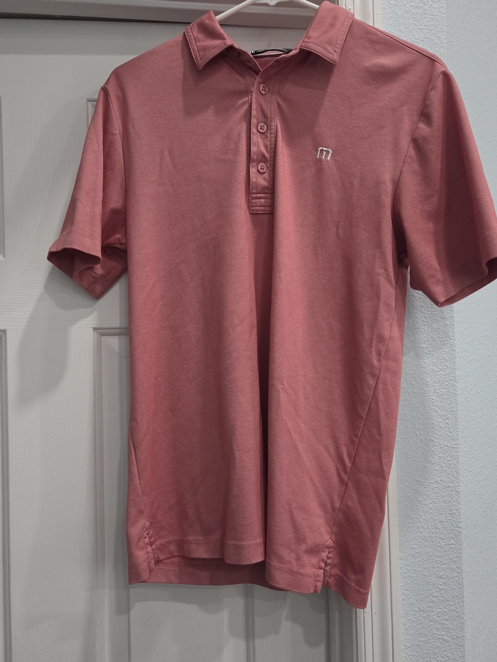 Travis Mathew Men's Rose Polo Shirt